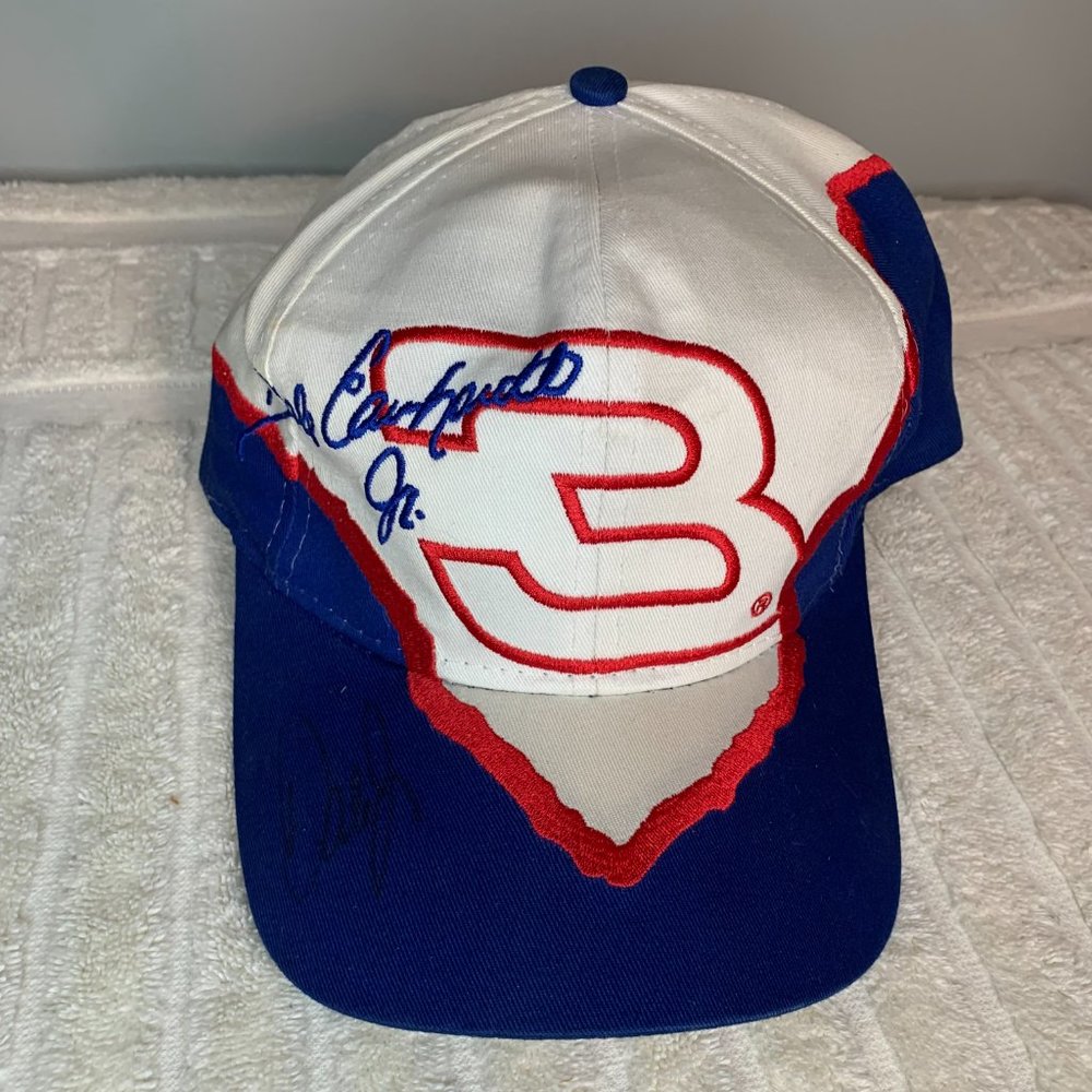 Dale Earnhardt Jr Chase Authentics  Snap Back Red White Blue Hat